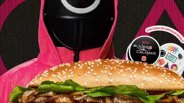 Burger King Argentina lanza un combo temático inspirado en El Juego del Calamar (a días del lanzamiento de la nueva temporada)