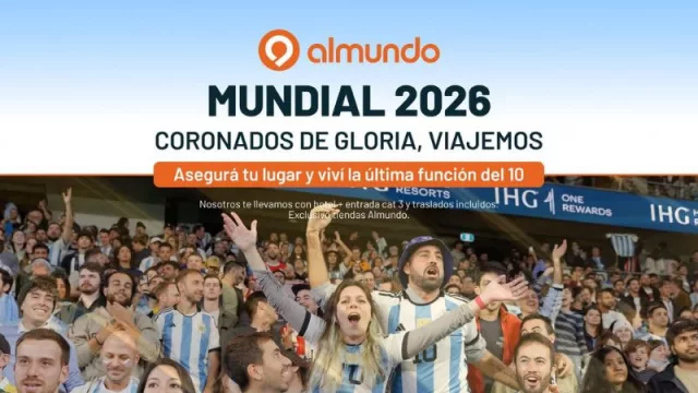 Almundo lanzó la preventa de paquetes al Mundial 2026 (disponibles en toda la red de sucursales físicas)