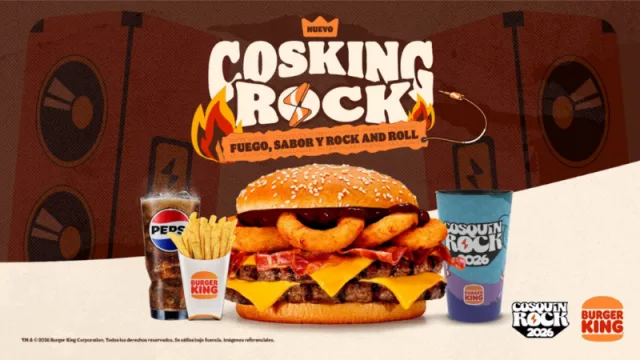 Entre hamburguesas y rock: Burger King dirá presente en el Cosquín Rock 2026