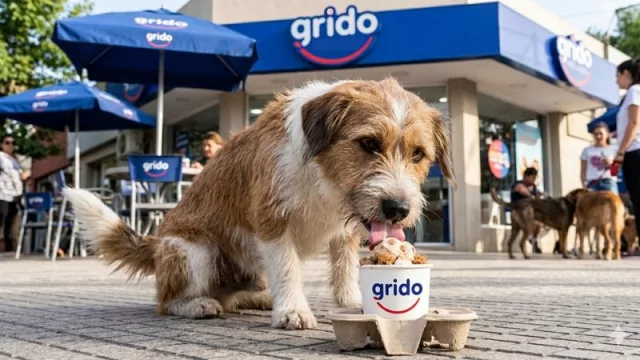 ¡Atento Batuque! Grido confirma que tiene helado para perros en su pipeline (una receta especial sin lactosa, lista para “tomar”)