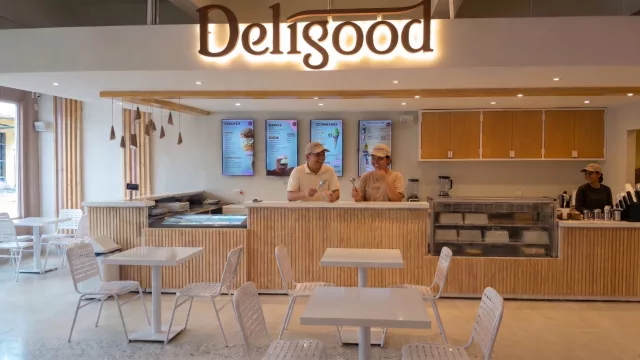Deligood abrió en Reconquista: helados artesanales, cafetería y pastelería libres de gluten