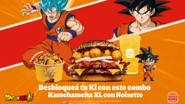 Burger King® y Toei Animation presentan el nuevo menú exclusivo de Dragon Ball Super en Argentina